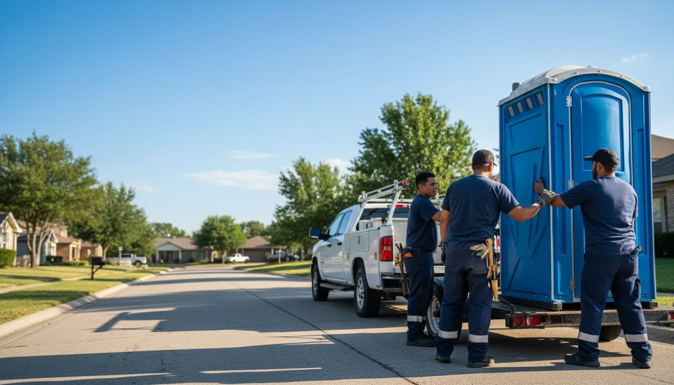 Portable Toilet Rental in Girard, IL near me